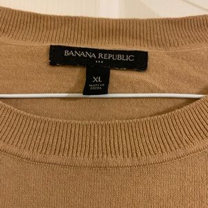 Banana Republic light-weight cotton sweaters, size xl.